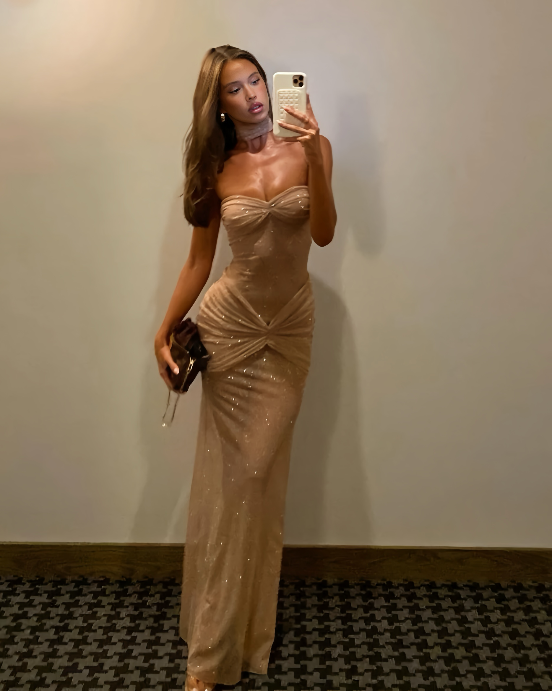 Mirror Palais Gold Starlite Dress