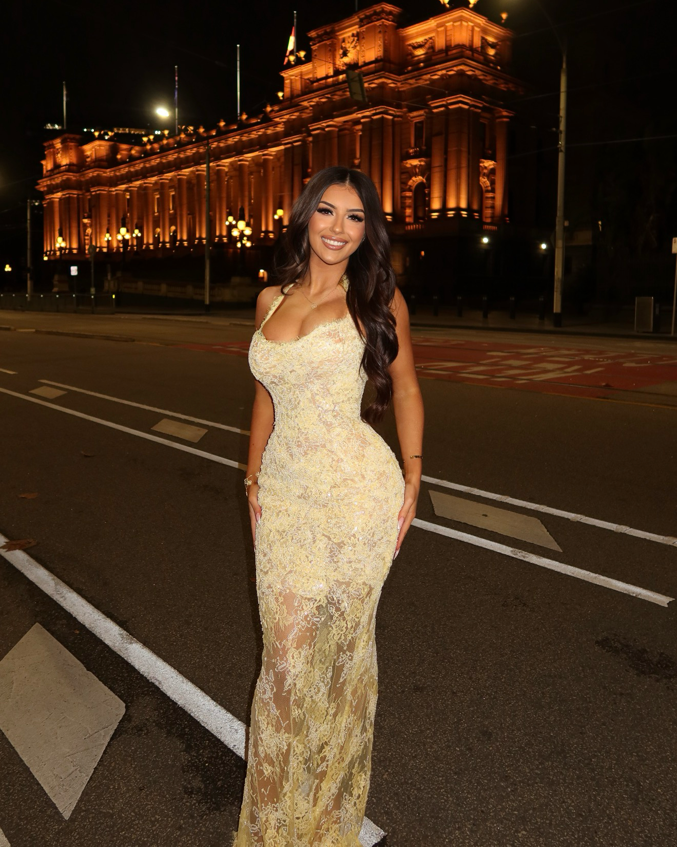 Zaure Yellow Blair Dress