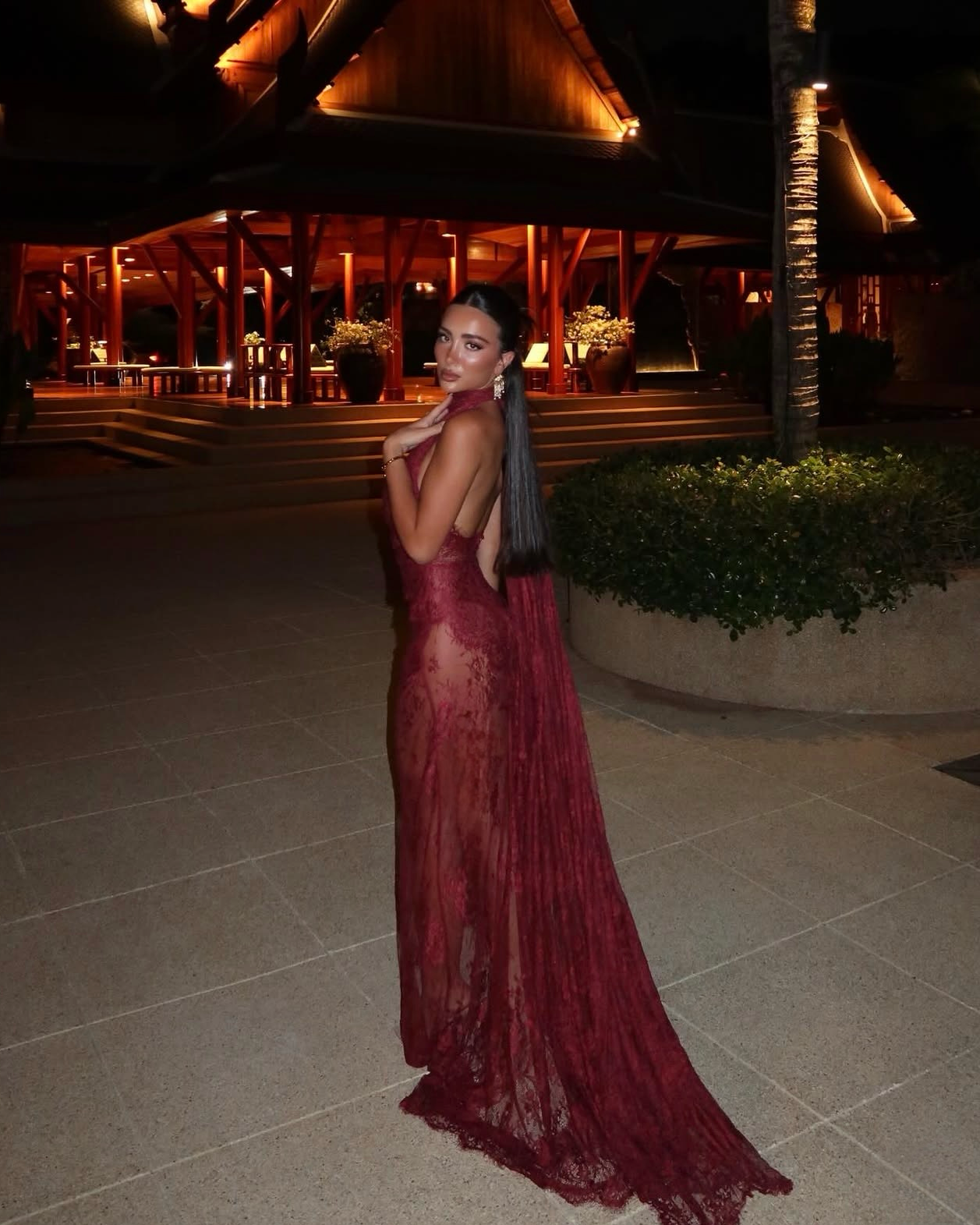 Maison Rouge Lace Dress