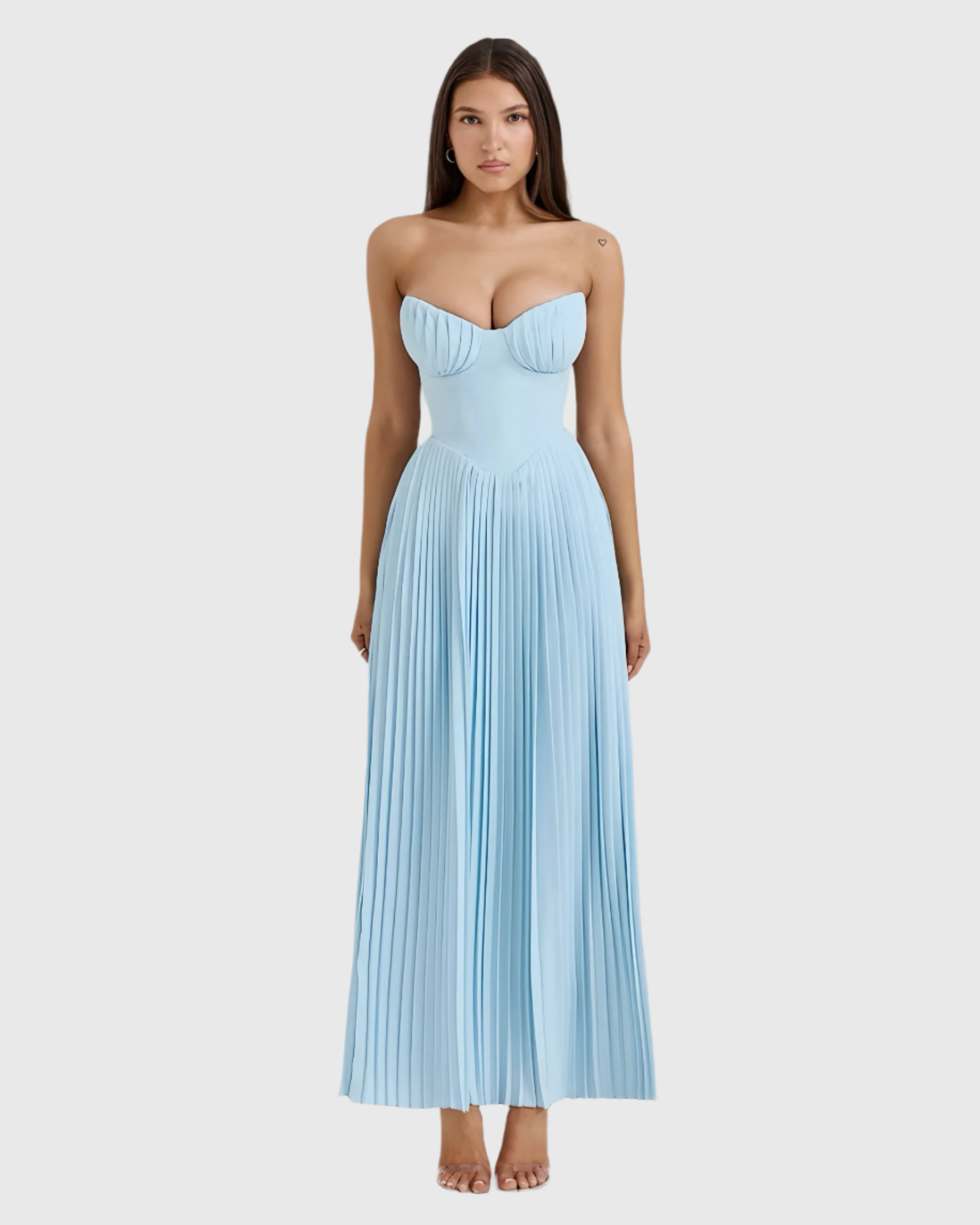 House of CB Marcella Ocean Blue Maxi Dress