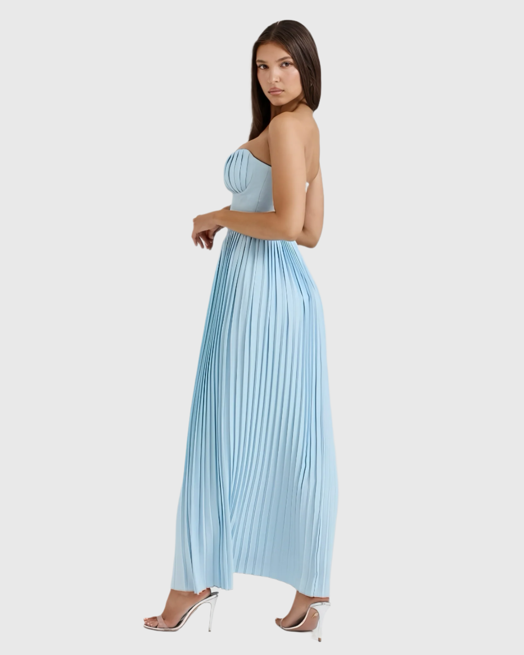 House of CB Marcella Ocean Blue Maxi Dress