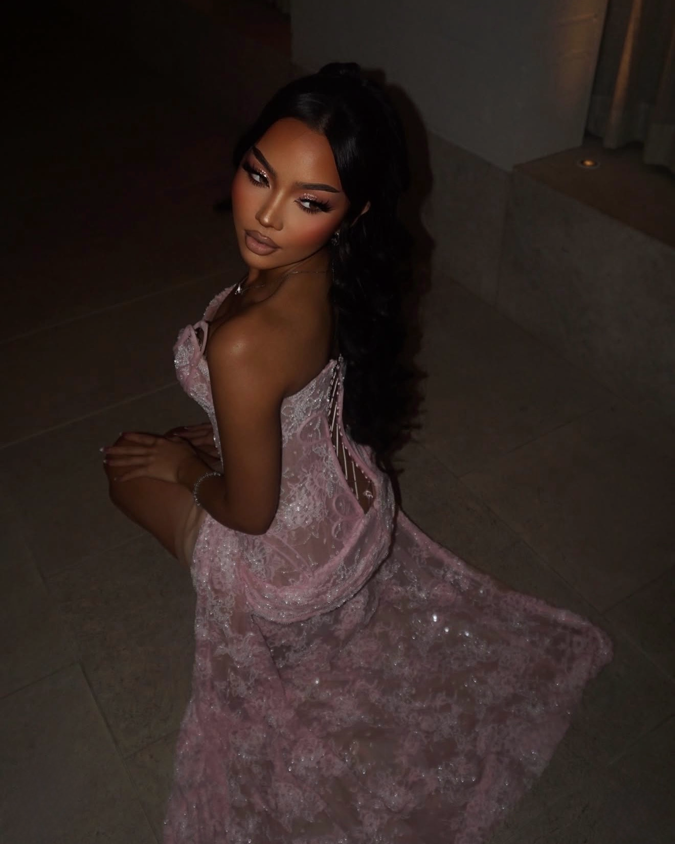 Zaure Pink Serena Dress