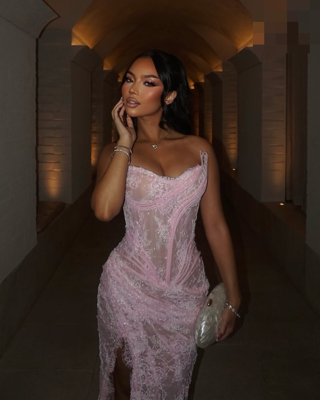 Zaure Pink Serena Dress