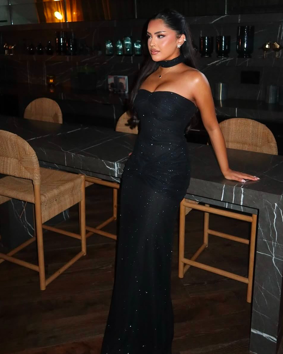 Mirror Palais Starlite Dress in Black