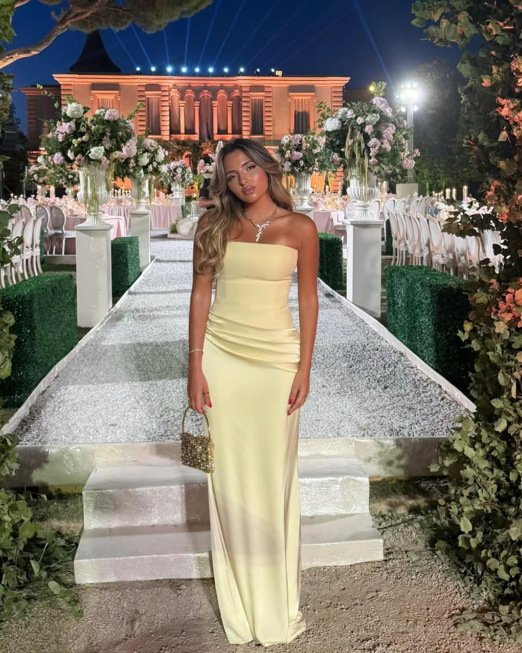 CLO Yellow Natasha Dress